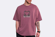 Huf Swan Song T-Shirt  Mauve